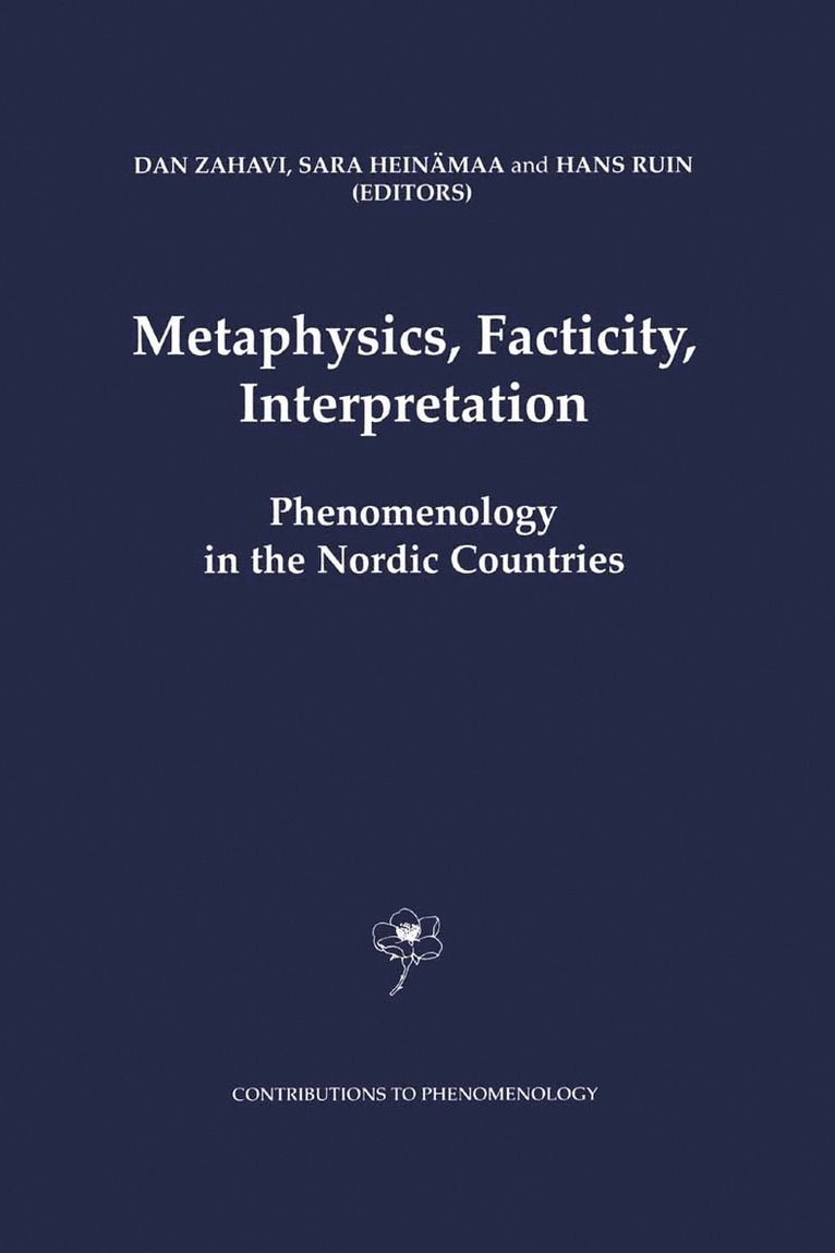 Metaphysics, Facticity, Interpretation 1