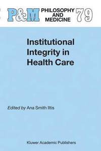 bokomslag Institutional Integrity in Health Care