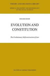 bokomslag Evolution and Constitution