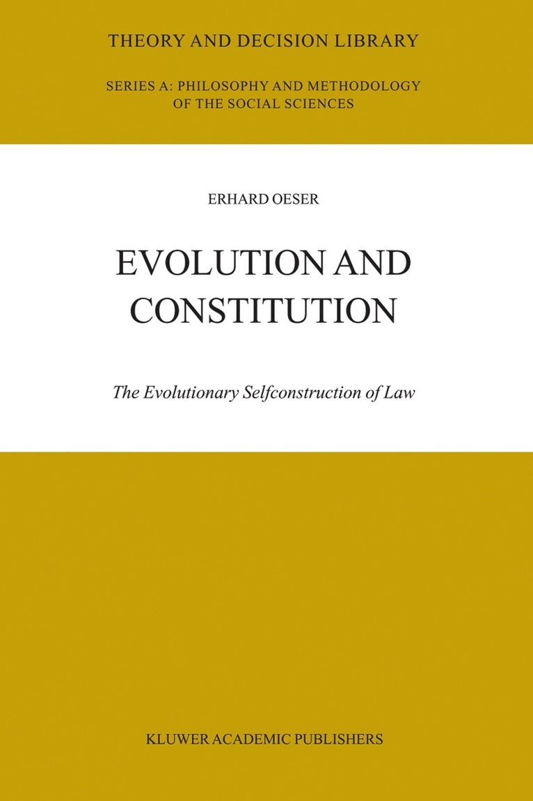 Evolution and Constitution 1