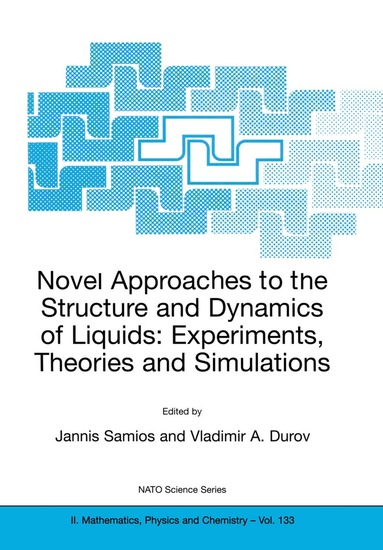 Jannis Samios, Vladimir A. Durov - Novel Approaches to the Structure and Dynamics of Liquids: Experiments, Theories and Simulations, Häftad