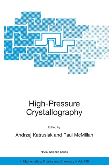 bokomslag High-Pressure Crystallography