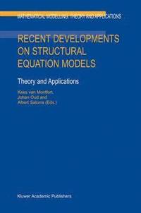 bokomslag Recent Developments on Structural Equation Models