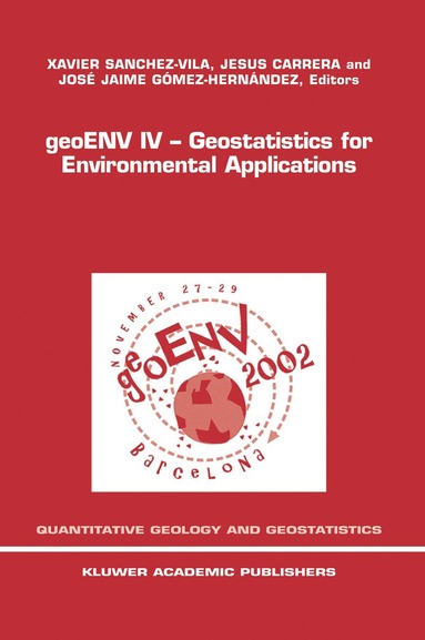 bokomslag geoENV IV - Geostatistics for Environmental Applications