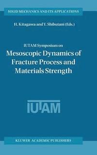 bokomslag IUTAM Symposium on Mesoscopic Dynamics of Fracture Process and Materials Strength