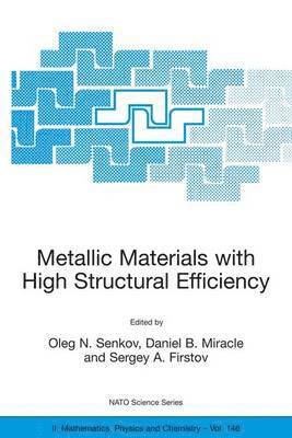 bokomslag Metallic Materials with High Structural Efficiency