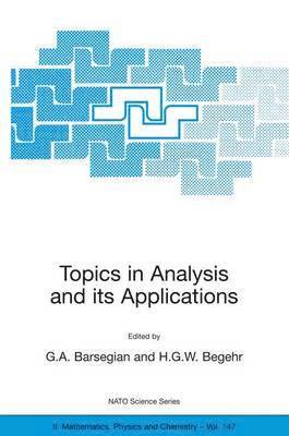 bokomslag Topics in Analysis and its Applications