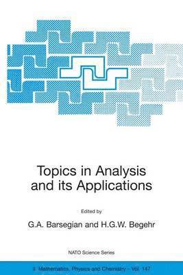 Topics in Analysis and its Applications 1