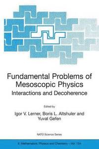 bokomslag Fundamental Problems of Mesoscopic Physics