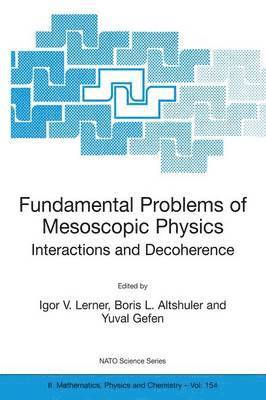 Fundamental Problems of Mesoscopic Physics 1