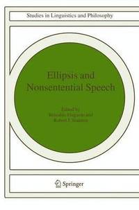 bokomslag Ellipsis and Nonsentential Speech
