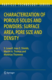 bokomslag Characterization of Porous Solids and Powders: Surface Area, Pore Size and Density