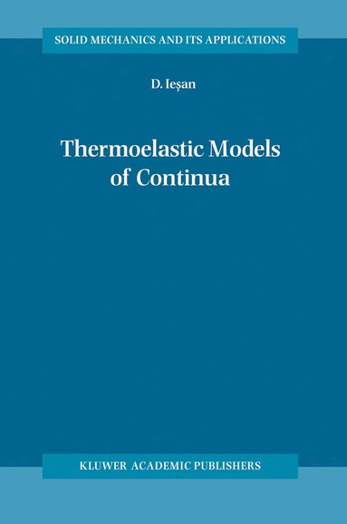 bokomslag Thermoelastic Models of Continua