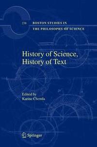 bokomslag History of Science, History of Text