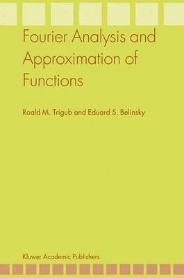 bokomslag Fourier Analysis and Approximation of Functions