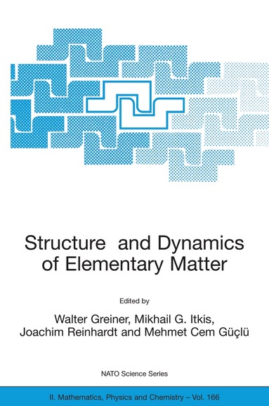 Walter Greiner, Mikhail G. Itkis, Joachim Reinhardt, Mehmet Cem Güçlü - Structure and Dynamics of Elementary Matter, Inbunden