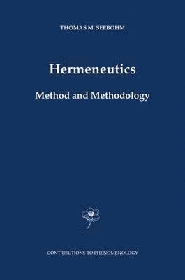 bokomslag Hermeneutics. Method and Methodology