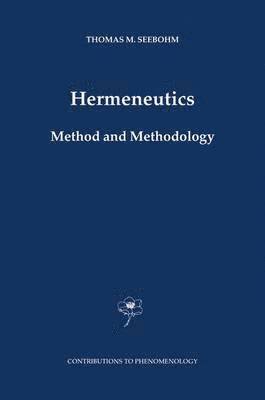 Hermeneutics. Method and Methodology 1