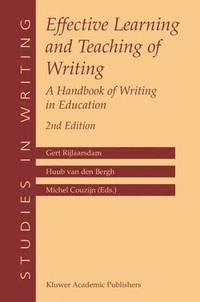 bokomslag Effective Learning and Teaching of Writing