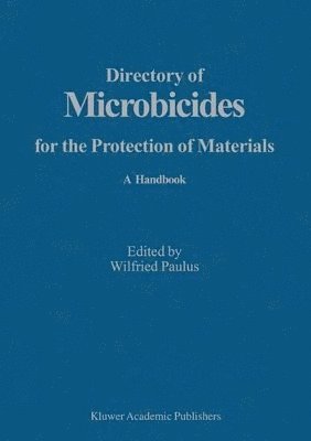 bokomslag Directory of Microbicides for the Protection of Materials