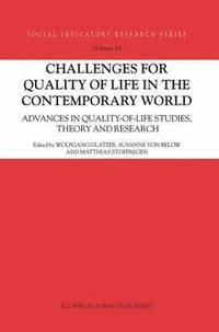bokomslag Challenges for Quality of Life in the Contemporary World