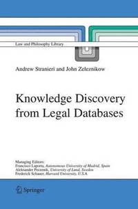 bokomslag Knowledge Discovery from Legal Databases