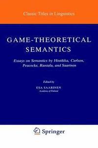 bokomslag Game-Theoretical Semantics