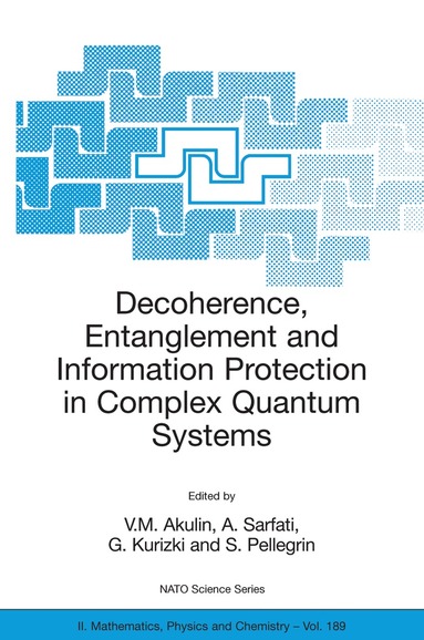 Vladimir M. Akulin, A. Sarfati, G. Kurizki, S. Pellegrin - Decoherence, Entanglement and Information Protection in Complex Quantum Systems, Häftad