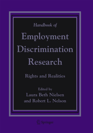 Laura Beth Nielsen, Robert L. Nelson - Handbook of Employment Discrimination Research, Inbunden