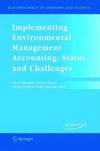 bokomslag Implementing Environmental Management Accounting: Status and Challenges