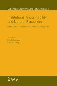 bokomslag Institutions, Sustainability, and Natural Resources