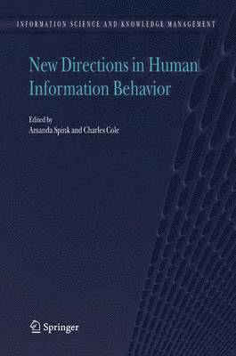 bokomslag New Directions in Human Information Behavior