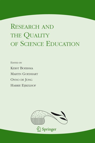 Kerst Boersma, Martin Goedhart, Onno de Jong, Harrie Eijkelhof - Research and the Quality of Science Education, Inbunden