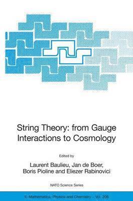 String Theory: From Gauge Interactions to Cosmology 1