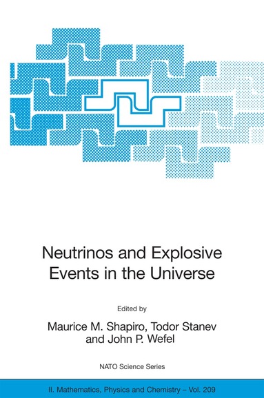 Maurice M. Shapiro, Todor Stanev, John P. Wefel - Neutrinos and Explosive Events in the Universe, Inbunden
