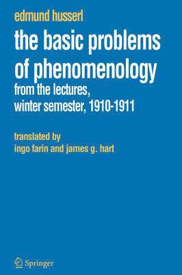 The Basic Problems of Phenomenology 1