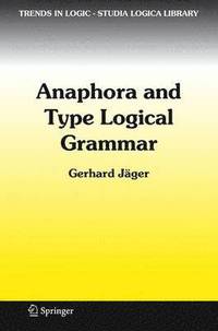 bokomslag Anaphora and Type Logical Grammar