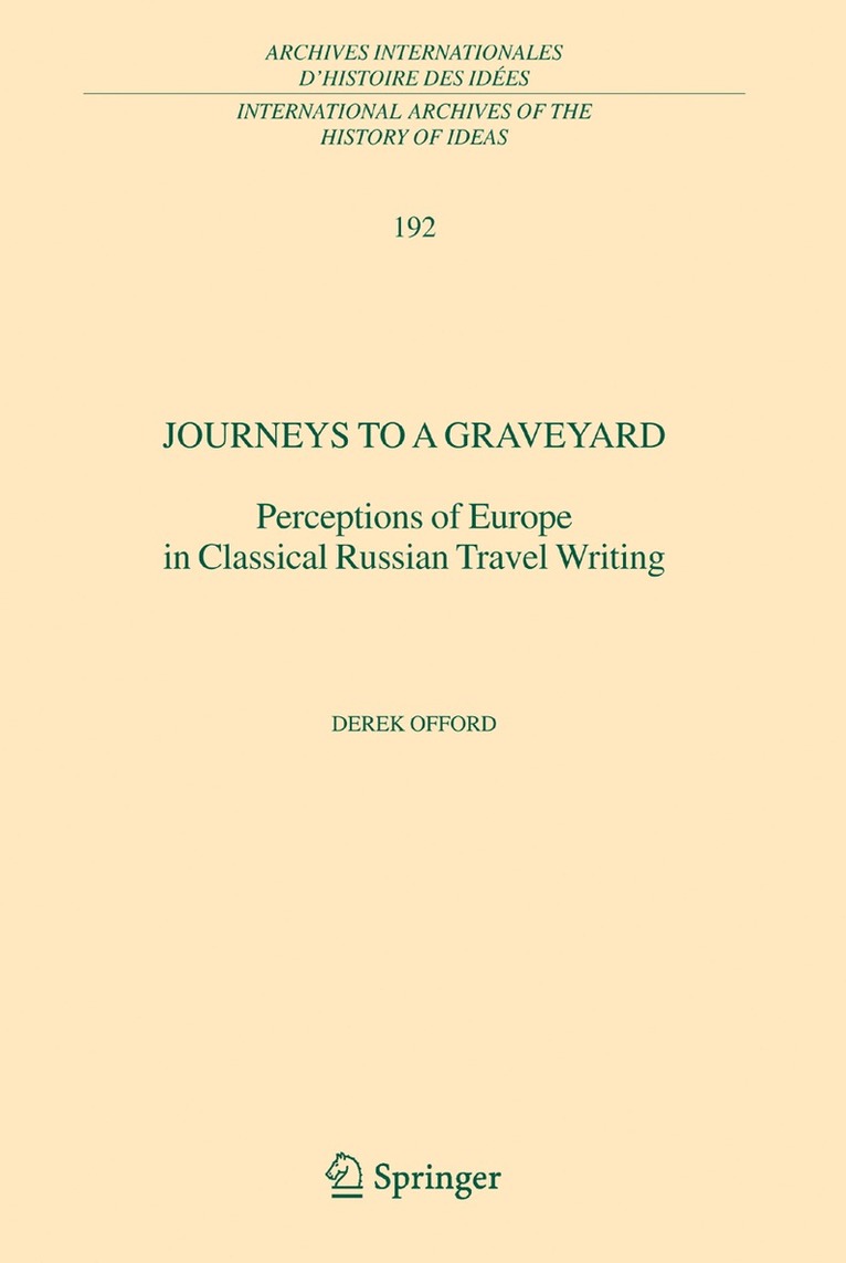 Derek Offord - Journeys to a Graveyard, Inbunden