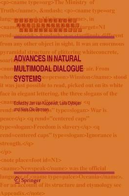 Advances in Natural Multimodal Dialogue Systems 1