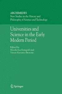 bokomslag Universities and Science in the Early Modern Period