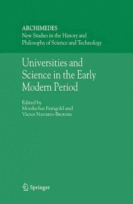 bokomslag Universities and Science in the Early Modern Period