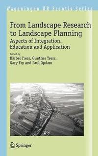 bokomslag From Landscape Research to Landscape Planning