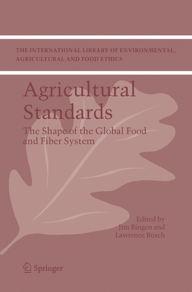 bokomslag Agricultural Standards