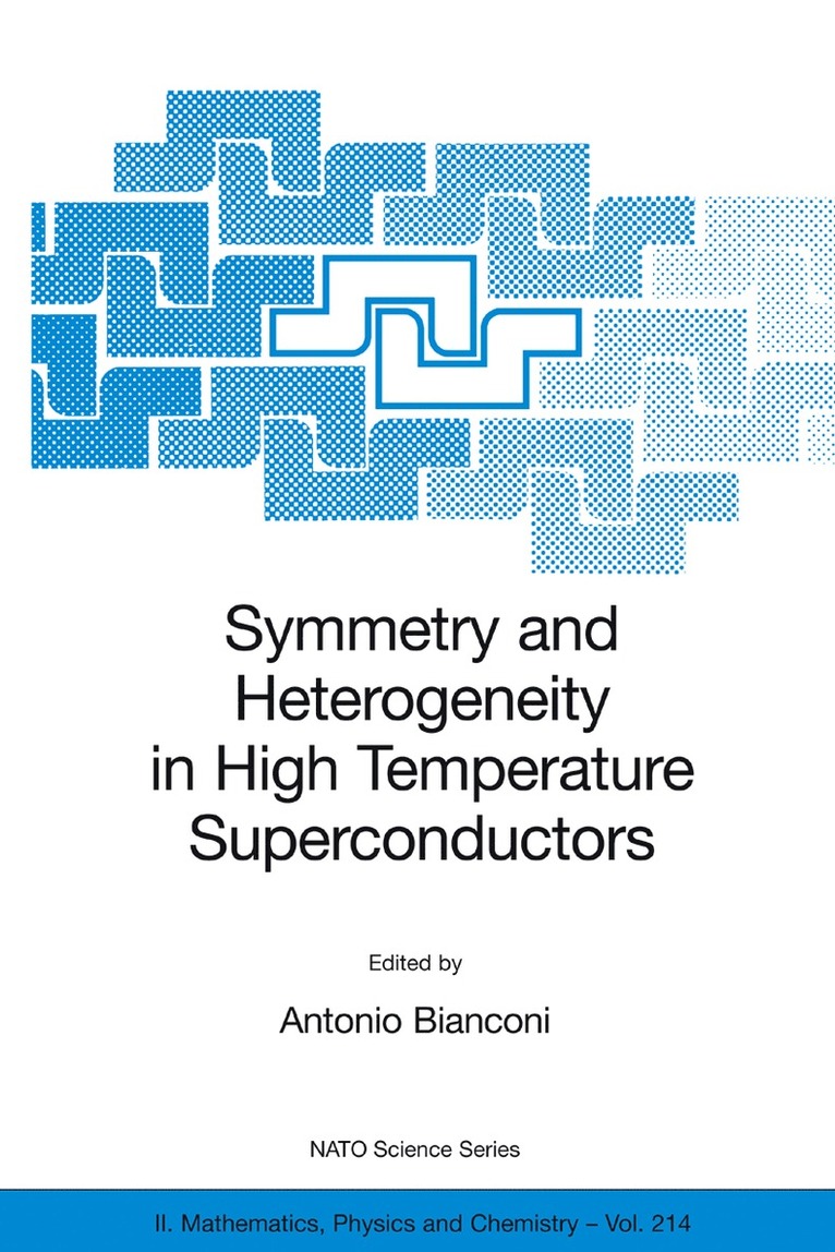Antonio Bianconi - Symmetry and Heterogeneity in High Temperature Superconductors, Häftad