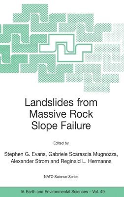 Stephen G. Evans, Gabriele Scarascia Mugnozza, Alexander Strom, Reginald L. Hermanns - Landslides from Massive Rock Slope Failure, Inbunden