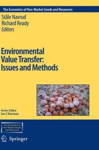 bokomslag Environmental Value Transfer: Issues and Methods