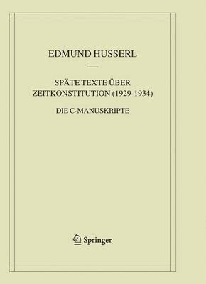 bokomslag Spte Texte ber Zeitkonstitution (1929-1934)