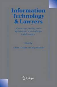 bokomslag Information Technology and Lawyers