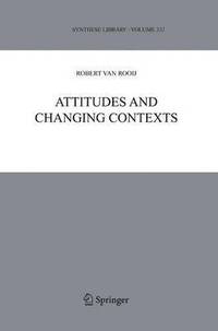 bokomslag Attitudes and Changing Contexts