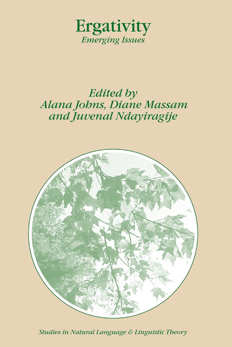 Alana Johns, Diane Massam, Juvenal Ndayiragije - Ergativity, Inbunden